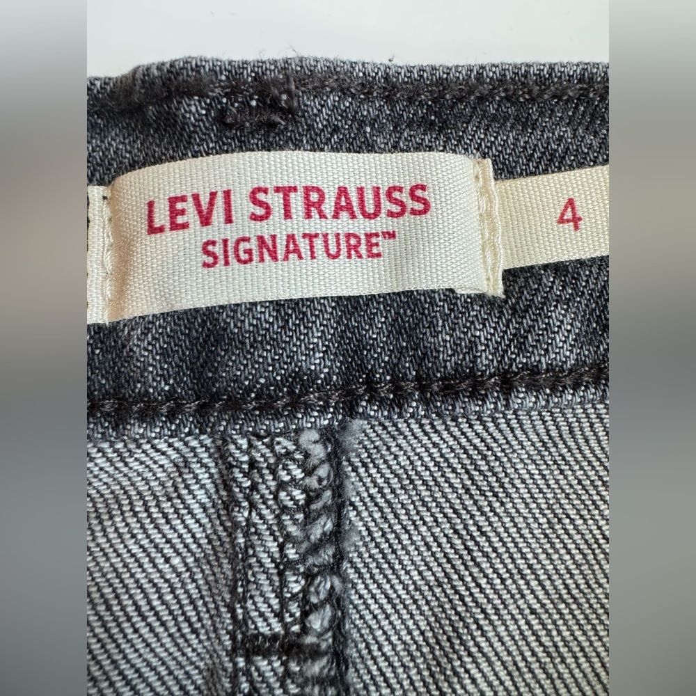 Women’s Levi's Dark Charcoal Gray Denim Collection Maxi Skirt READ DESCRIPTION - Picture 10 of 16